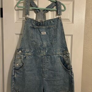 Levi’s Cut Off Overalls